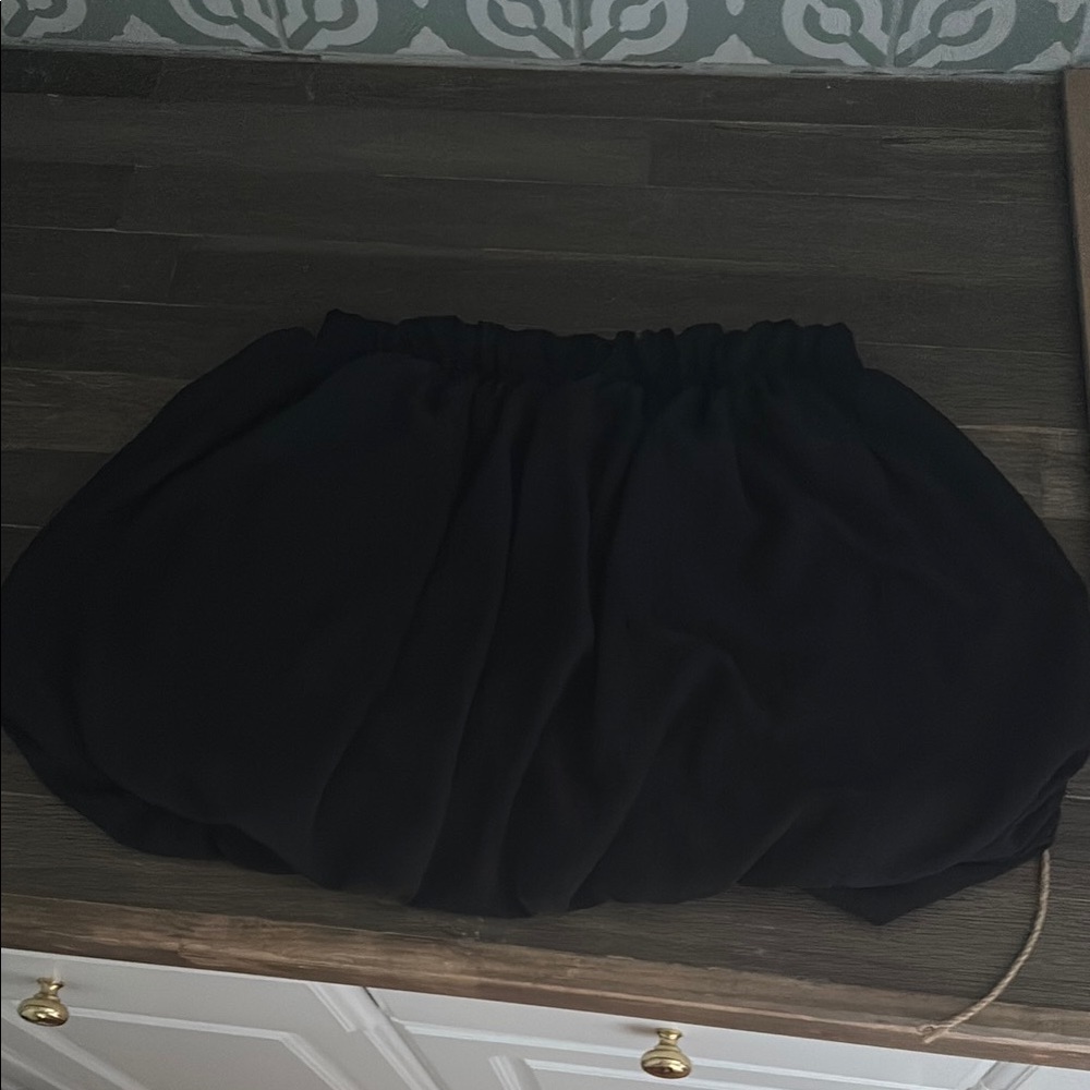 T.J.Maxx Black A-Line Skirt